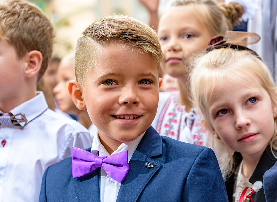 фотосессия 1 вересня першокласників